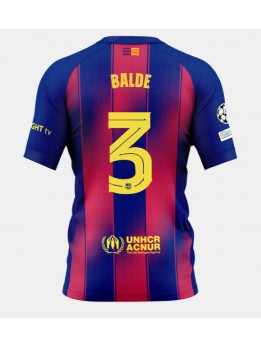 Barcelona Alejandro Balde #3 Replika Hemmakläder 2025-26 Kortärmad Barcelona Alejandro Balde #3 Replika Hemmakläder 2025-26 Kortärmad